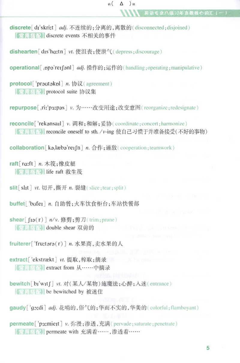 英语专八10年真题核心词汇Lesson1-21全_英语专八真题c_专八版本1(优先学)_专八各类练习(赠送资料)_华研专八练习_华研新版专八_华研专八词汇13000_赠送资料