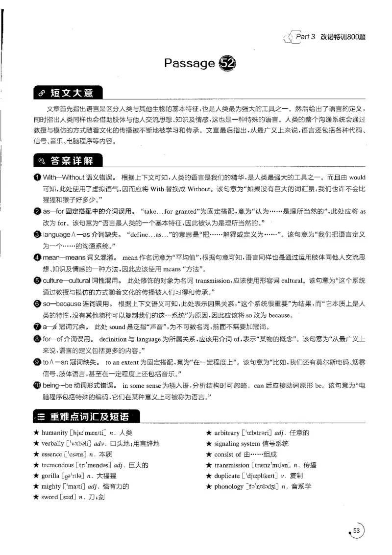 专八改错1200题解析_英语专八真题c_专八版本1(优先学)_专八各类练习(赠送资料)_星火专八练习_专八改错1200题