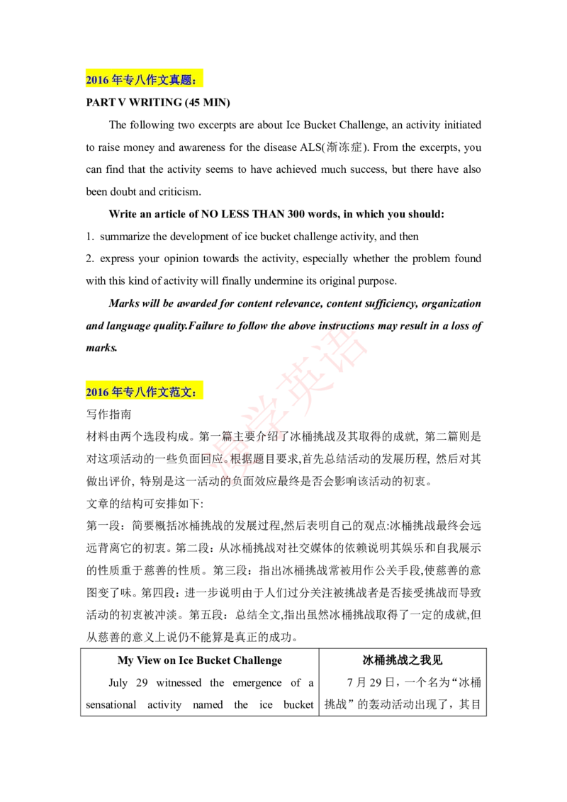 专八作文真题合辑（2016-21年）_英语专八真题c_专八版本1(优先学)_专八各类练习(赠送资料)_专八备考资料包_6专八作文备考
