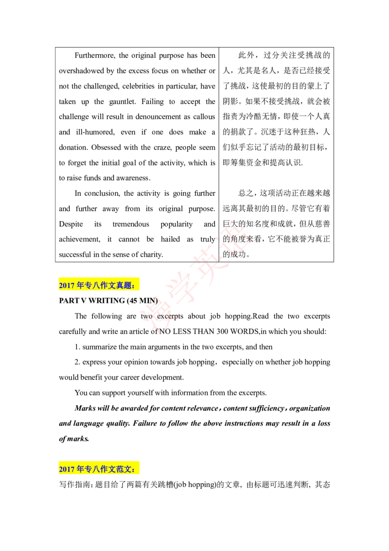 专八作文真题合辑（2016-21年）_英语专八真题c_专八版本1(优先学)_专八各类练习(赠送资料)_专八备考资料包_6专八作文备考