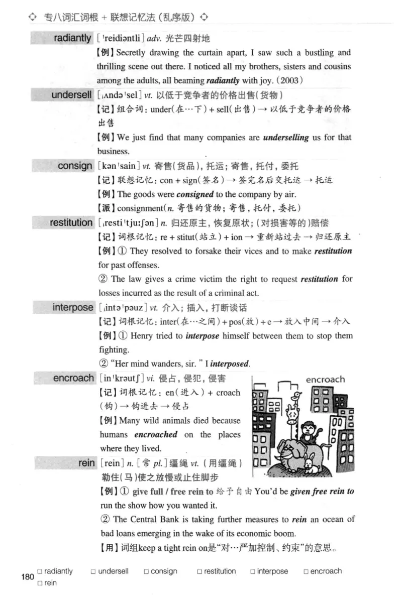 专八词汇词根+联想记忆法_英语专八真题c_专八版本1(优先学)_专八各类练习(赠送资料)_华研专八练习_华研新版专八_华研专八词汇13000_赠送资料