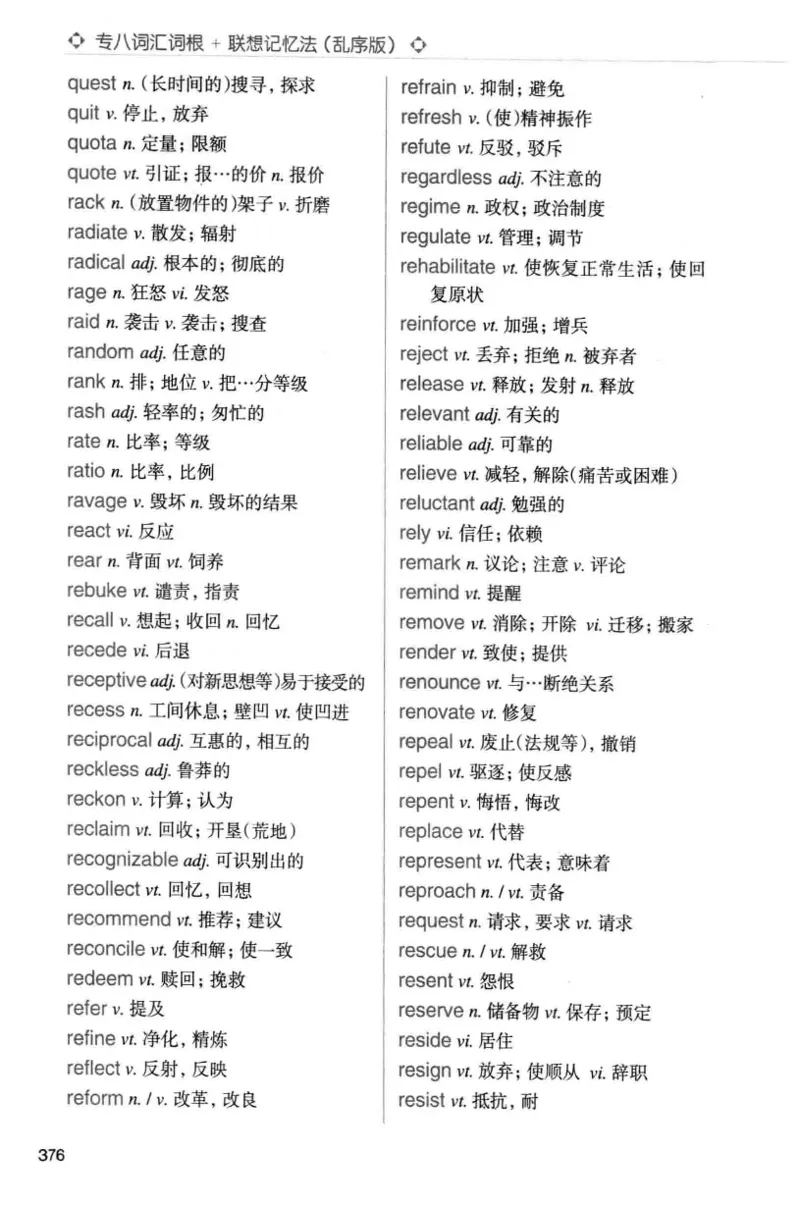 专八词汇词根+联想记忆法_英语专八真题c_专八版本1(优先学)_专八各类练习(赠送资料)_华研专八练习_华研新版专八_华研专八词汇13000_赠送资料