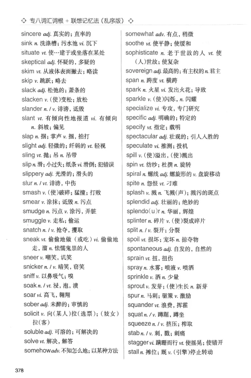 专八词汇词根+联想记忆法_英语专八真题c_专八版本1(优先学)_专八各类练习(赠送资料)_华研专八练习_华研新版专八_华研专八词汇13000_赠送资料