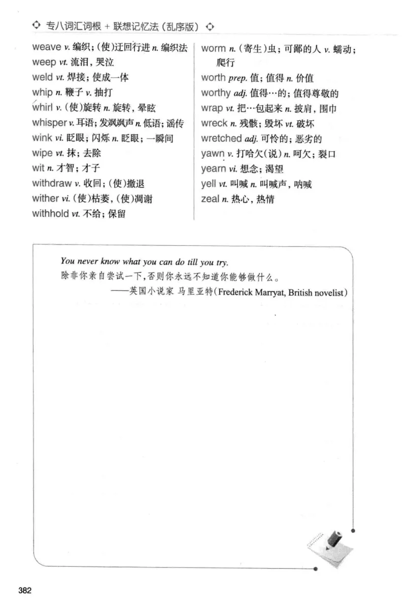 专八词汇词根+联想记忆法_英语专八真题c_专八版本1(优先学)_专八各类练习(赠送资料)_华研专八练习_华研新版专八_华研专八词汇13000_赠送资料