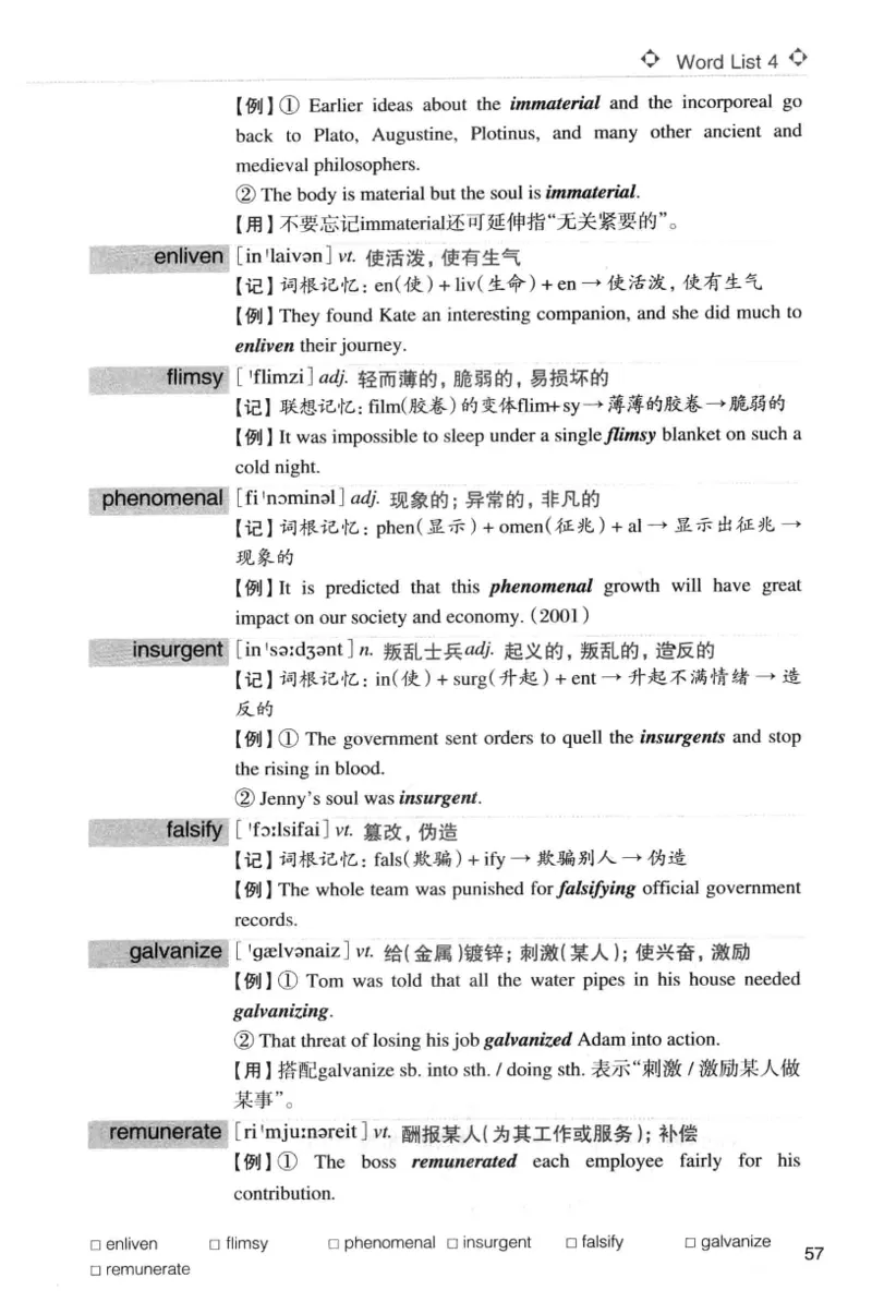 专八词汇词根+联想记忆法_英语专八真题c_专八版本1(优先学)_专八各类练习(赠送资料)_华研专八练习_华研新版专八_华研专八词汇13000_赠送资料