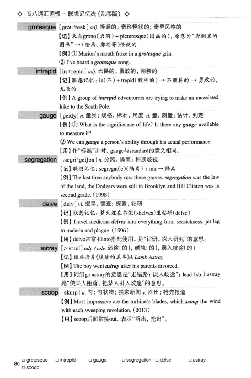 专八词汇词根+联想记忆法_英语专八真题c_专八版本1(优先学)_专八各类练习(赠送资料)_华研专八练习_华研新版专八_华研专八词汇13000_赠送资料
