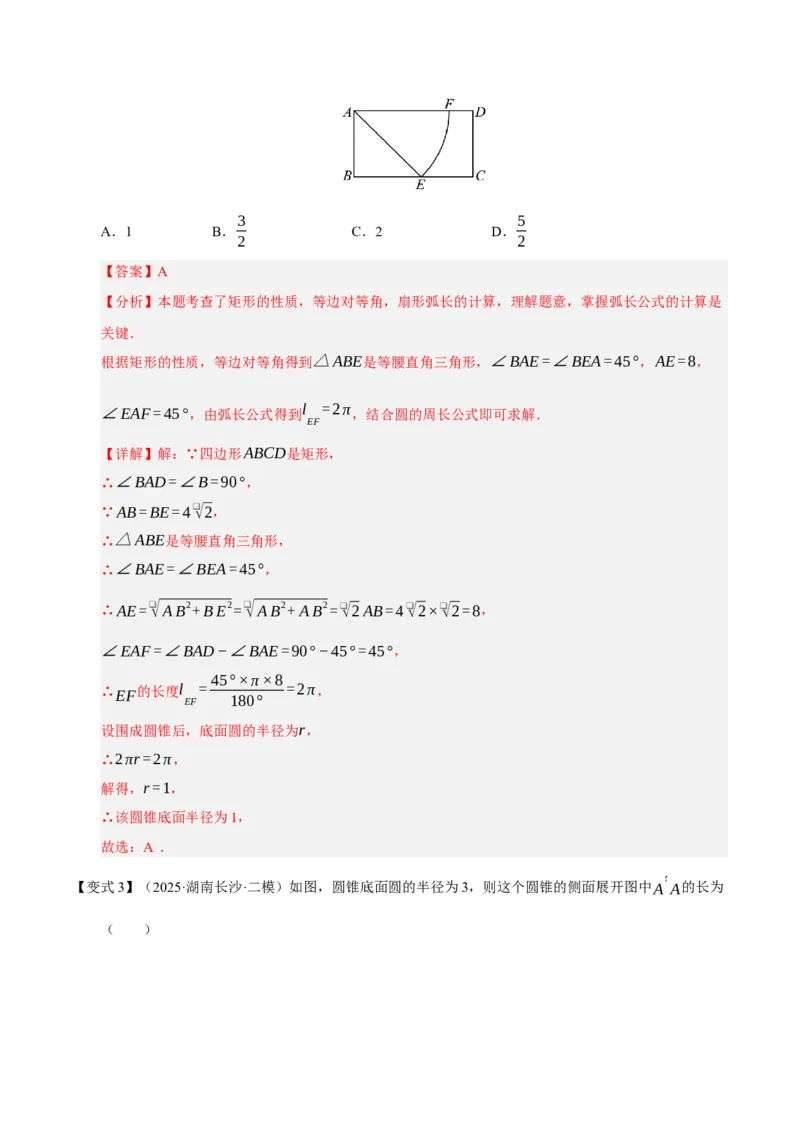 专题04圆（期末知识清单）（解析版）_人教版数学九年级上册_版本二_九年级数学上册（人教版）_期末专项复习-U276_期末总复习_2026版