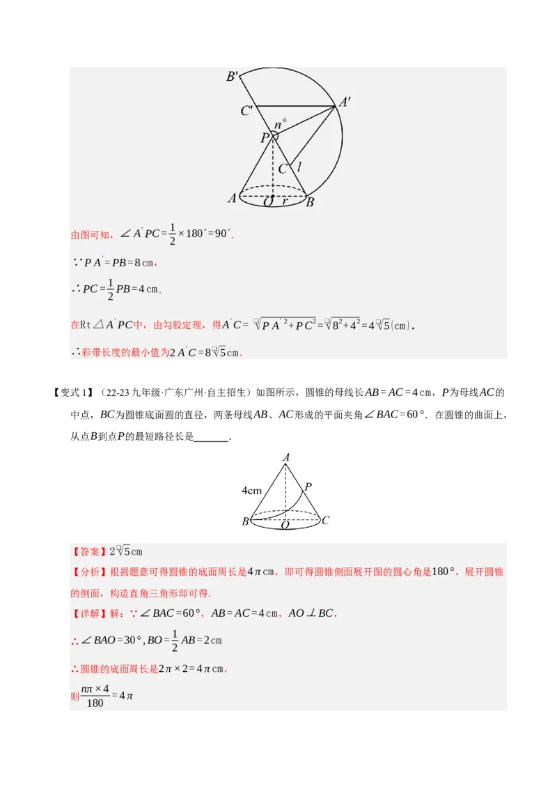 专题04圆（期末知识清单）（解析版）_人教版数学九年级上册_版本二_九年级数学上册（人教版）_期末专项复习-U276_期末总复习_2026版