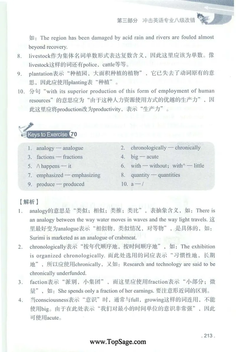 冲击波专八蓝皮改错_英语专八真题c_专八版本1(优先学)_专八各类练习(赠送资料)_冲击波专八改错专用书