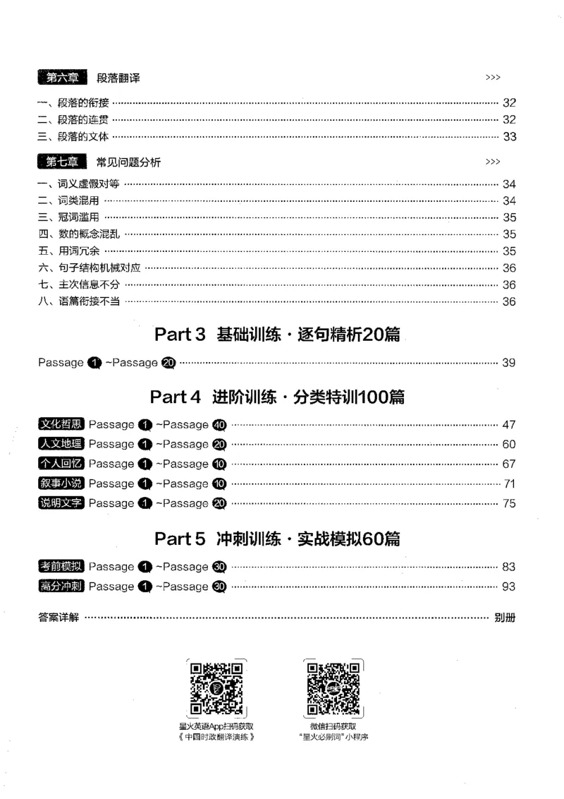 翻译目录_英语专八真题c_专八版本1(优先学)_专八各类练习(赠送资料)_星火专八练习_专八翻译180篇_拆分版本