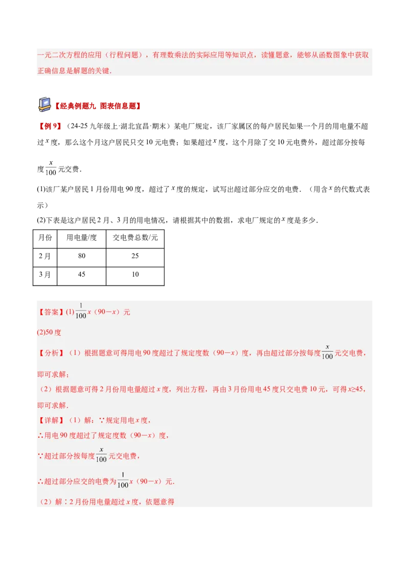专题04实际问题与一元二次方程重难点题型专训（2个知识点12大题型4大拓展训练自我检测）（教师版）_人教版数学九年级上册_版本二_九年级数学上册（人教版）_重难点专题提升-V7