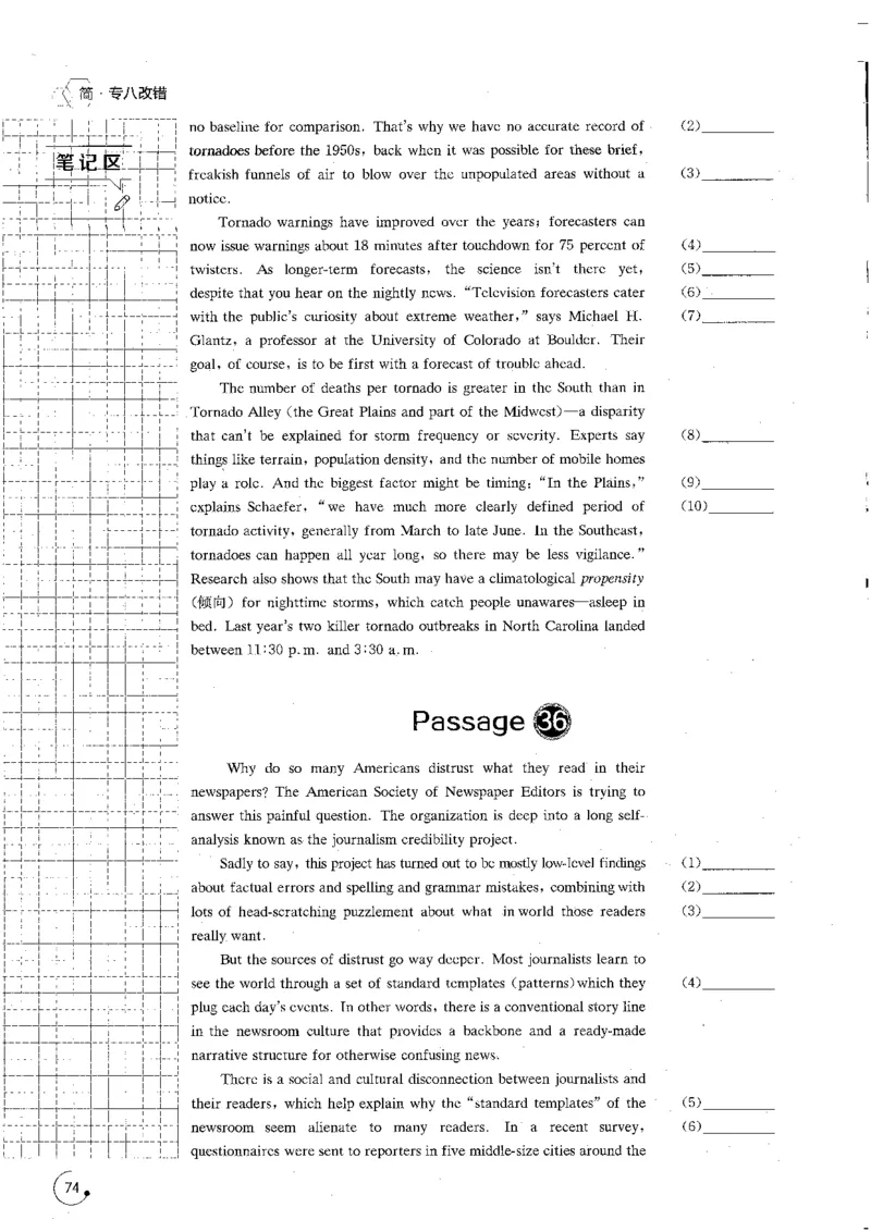 专八改错1200题_英语专八真题c_专八版本1(优先学)_专八各类练习(赠送资料)_星火专八练习_专八改错1200题