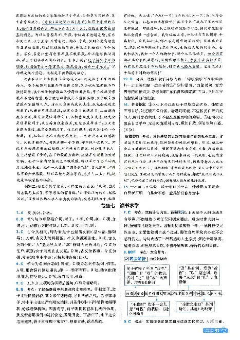 2026《天星单元双测卷》语文选修上解析册_高中三年全科资料_高中_42026版高中《天星单元双测卷》语数外理化生（教材同步版）选修1_2026《天星教育&bull;单元双测卷》语文选修一