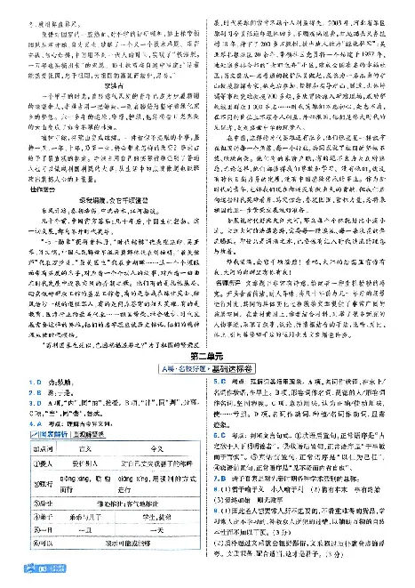 2026《天星单元双测卷》语文选修上解析册_高中三年全科资料_高中_42026版高中《天星单元双测卷》语数外理化生（教材同步版）选修1_2026《天星教育&bull;单元双测卷》语文选修一