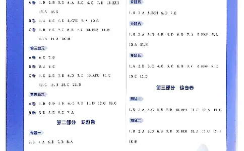 2026《天星单元双测卷》语文选修上解析册_高中三年全科资料_高中_42026版高中《天星单元双测卷》语数外理化生（教材同步版）选修1_2026《天星教育&bull;单元双测卷》语文选修一