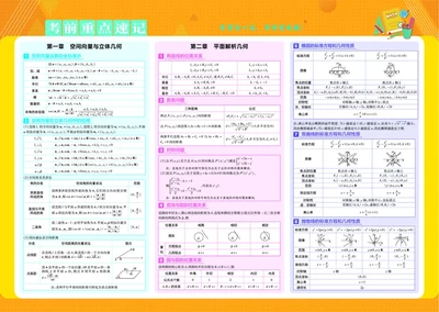 2026《天星单元双测卷》数学选修1考前重点速记(RJB)_高中三年全科资料_高中_42026版高中《天星单元双测卷》语数外理化生（教材同步版）选修1_2026《天星教育&bull;单元双测卷》数学选修一