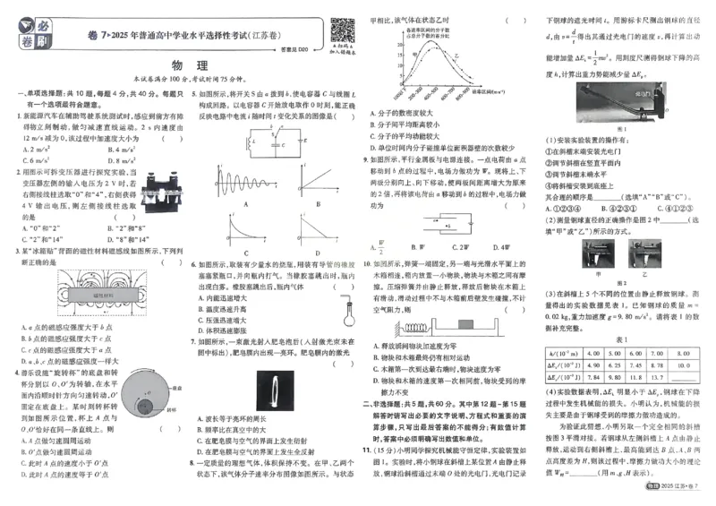2026《理想树&bull;高考试题攻略》第1期物理_高中三年全科资料_高中_高中1_2026版高中《高考试题攻略》第1期高考试题汇编（语数外物）