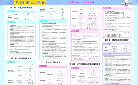 2026《天星教育&bull;单元双测卷》物理必修三(LK)考前重点速记_高中三年全科资料_高中_42026版高中《天星单元双测卷》语数外理化生（教材同步版）选修1