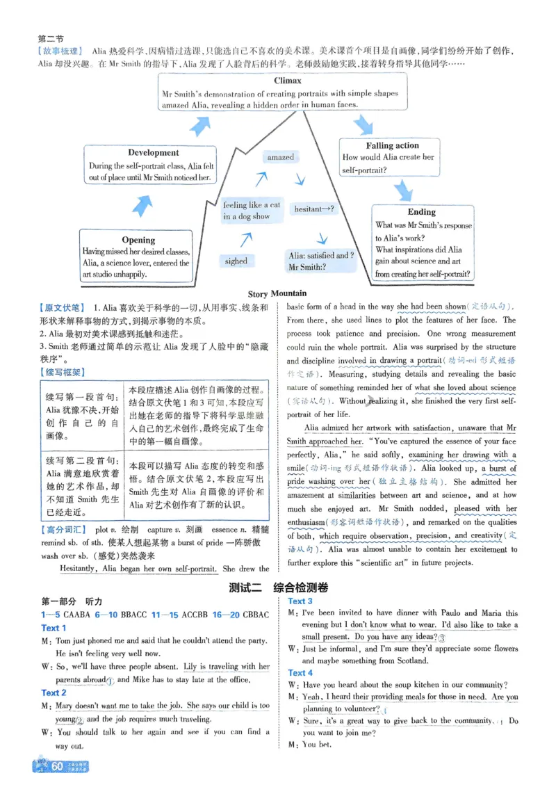 2026《天星单元双测卷》英语选修1解析册_高中三年全科资料_高中_42026版高中《天星单元双测卷》语数外理化生（教材同步版）选修1_2026《天星教育&bull;单元双测卷》英语选修一