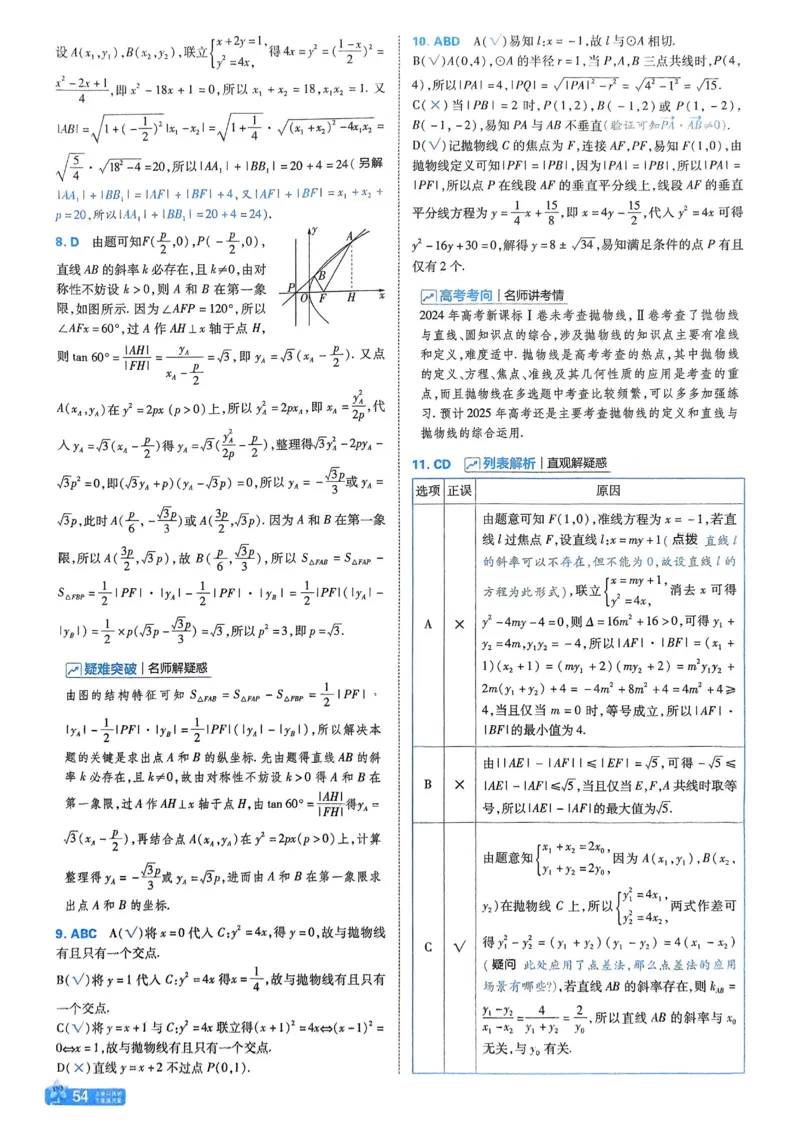 2026《天星单元双测卷》数学选修1解析册_高中三年全科资料_高中_42026版高中《天星单元双测卷》语数外理化生（教材同步版）选修1_2026《天星教育&bull;单元双测卷》数学选修一
