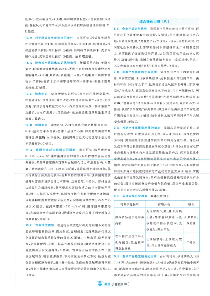 2小卷加练册新高考&middot;地理_高中三年全科资料_高中_高中1_2026版天星教育《金考卷-小题狂练》新高考九科全套首发_2026版金考卷小题狂练地理（新高考）