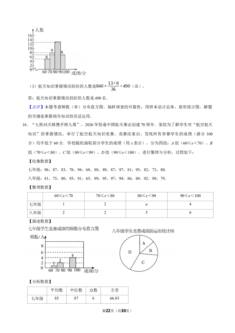 001航天主题_中考押题2026《中考押题》系列（9科全套实时更新中）_2026版中考《菁优系列》趋势分析+押题密卷+抢分秘籍+模拟考试_0042026年菁优中考数学时事热点试题抢分秘籍