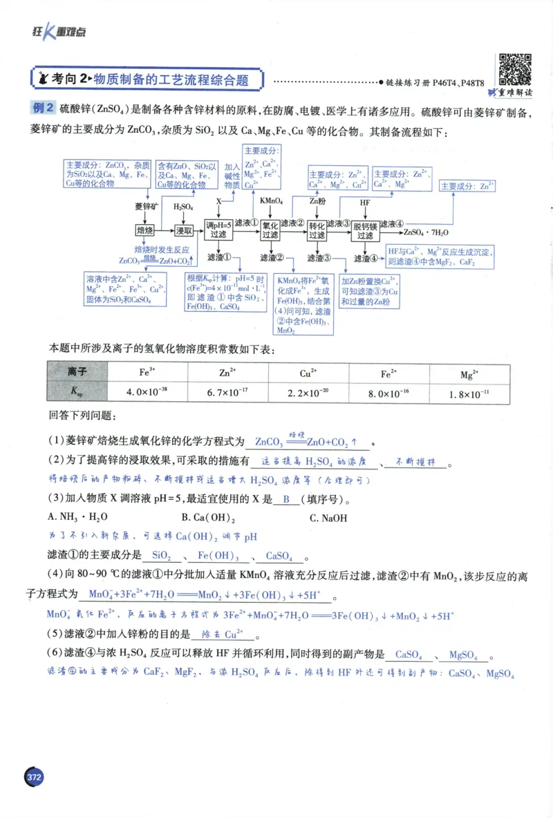2026《高考必刷题&bull;化学合订本》狂K重难点_高中三年全科资料_高中_2026版高考《必刷题》合订本（数学、英语、物理、化学）（包含狂K+教学课件）