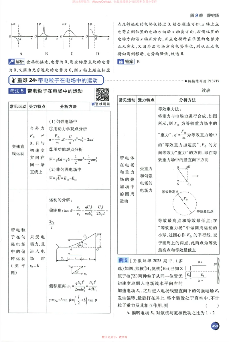 2026《高考必刷题&bull;物理合订本》狂K重难点_高中三年全科资料_高中_2026版高考《必刷题》合订本（数学、英语、物理、化学）（包含狂K+教学课件）