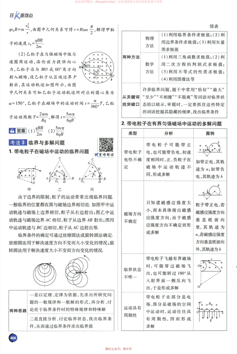 2026《高考必刷题&bull;物理合订本》狂K重难点_高中三年全科资料_高中_2026版高考《必刷题》合订本（数学、英语、物理、化学）（包含狂K+教学课件）