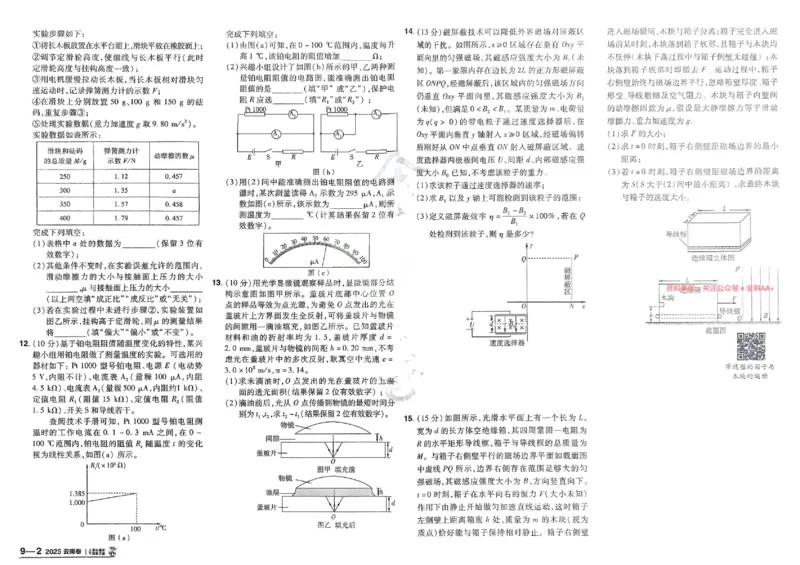 2026《高考金考卷特快专递&bull;第1期》物理_高中三年全科资料_高中_2026版高考《金考卷特快专递》9科全套（1期）