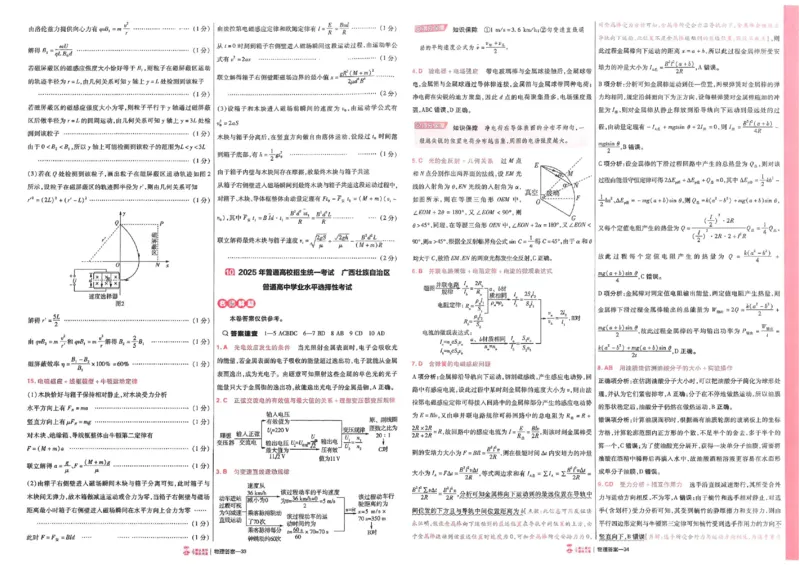 2026《高考金考卷特快专递&bull;第1期》物理_高中三年全科资料_高中_2026版高考《金考卷特快专递》9科全套（1期）