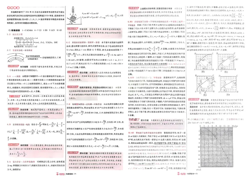 2026《高考金考卷特快专递&bull;第1期》物理_高中三年全科资料_高中_2026版高考《金考卷特快专递》9科全套（1期）