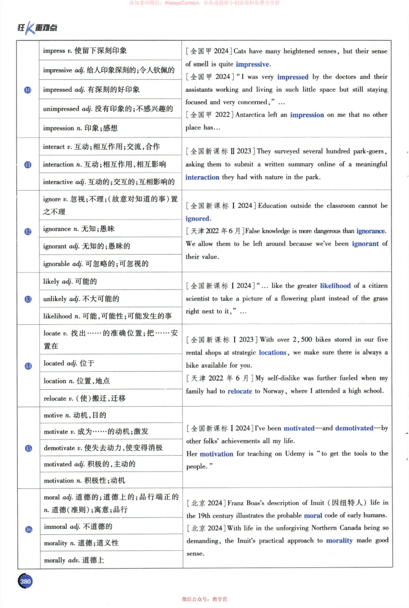 2026《高考必刷题&bull;英语合订本》狂K重难点_高中三年全科资料_高中_2026版高考《必刷题》合订本（数学、英语、物理、化学）（包含狂K+教学课件）