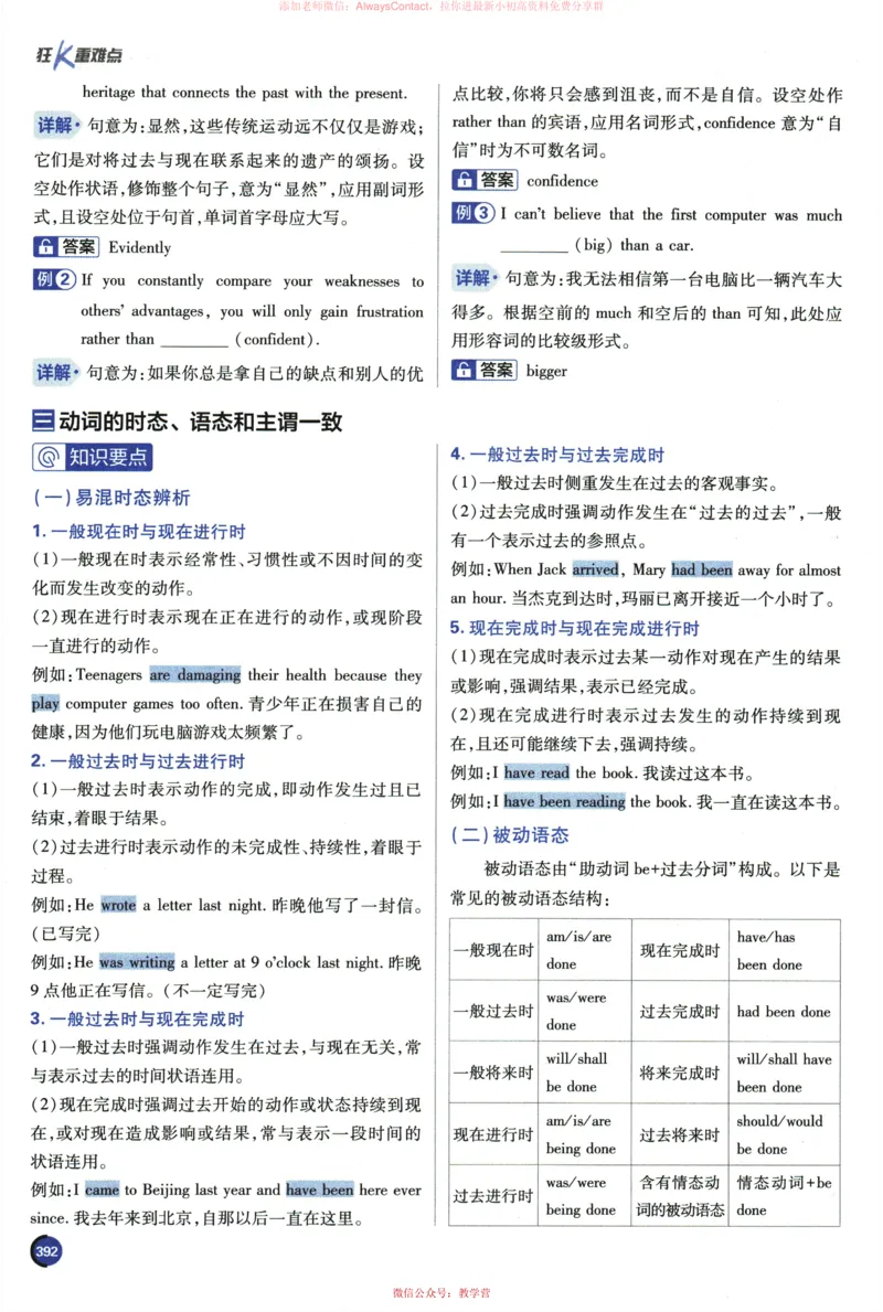 2026《高考必刷题&bull;英语合订本》狂K重难点_高中三年全科资料_高中_2026版高考《必刷题》合订本（数学、英语、物理、化学）（包含狂K+教学课件）