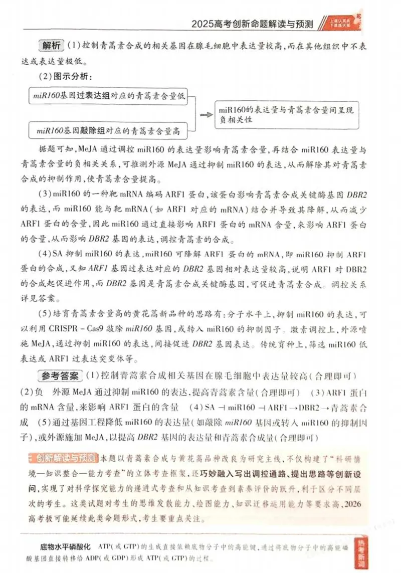 2026试题调研生物第一辑_高中三年全科资料_高中_高中1_2026版高考《试题调研》第1辑（高考超重点）9科全套