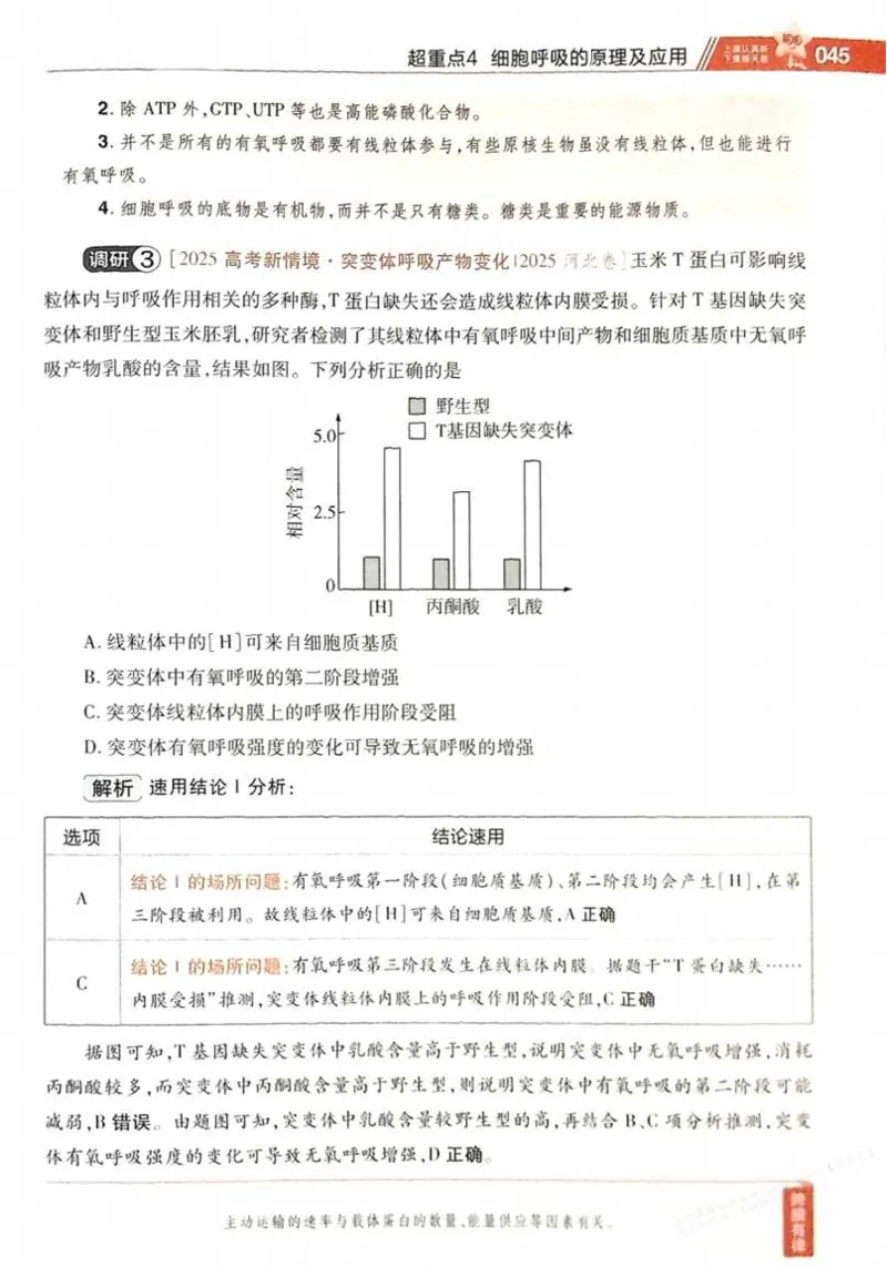 2026试题调研生物第一辑_高中三年全科资料_高中_高中1_2026版高考《试题调研》第1辑（高考超重点）9科全套