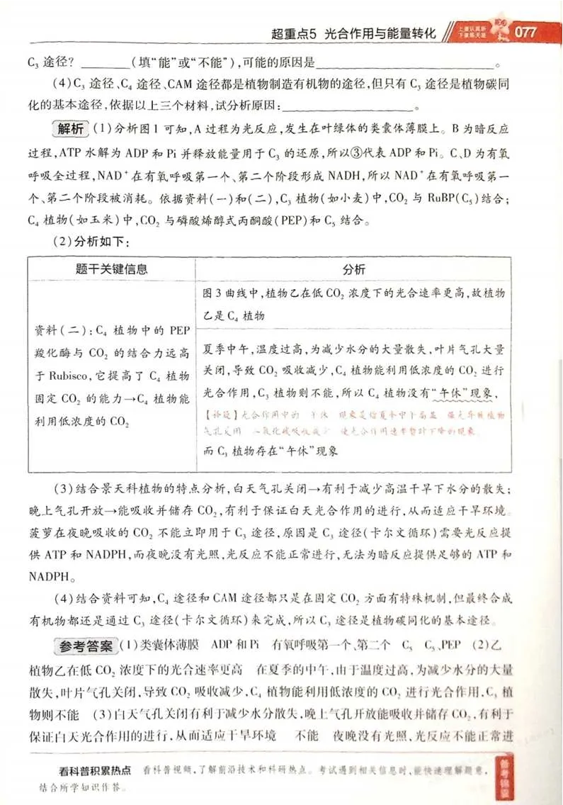 2026试题调研生物第一辑_高中三年全科资料_高中_高中1_2026版高考《试题调研》第1辑（高考超重点）9科全套