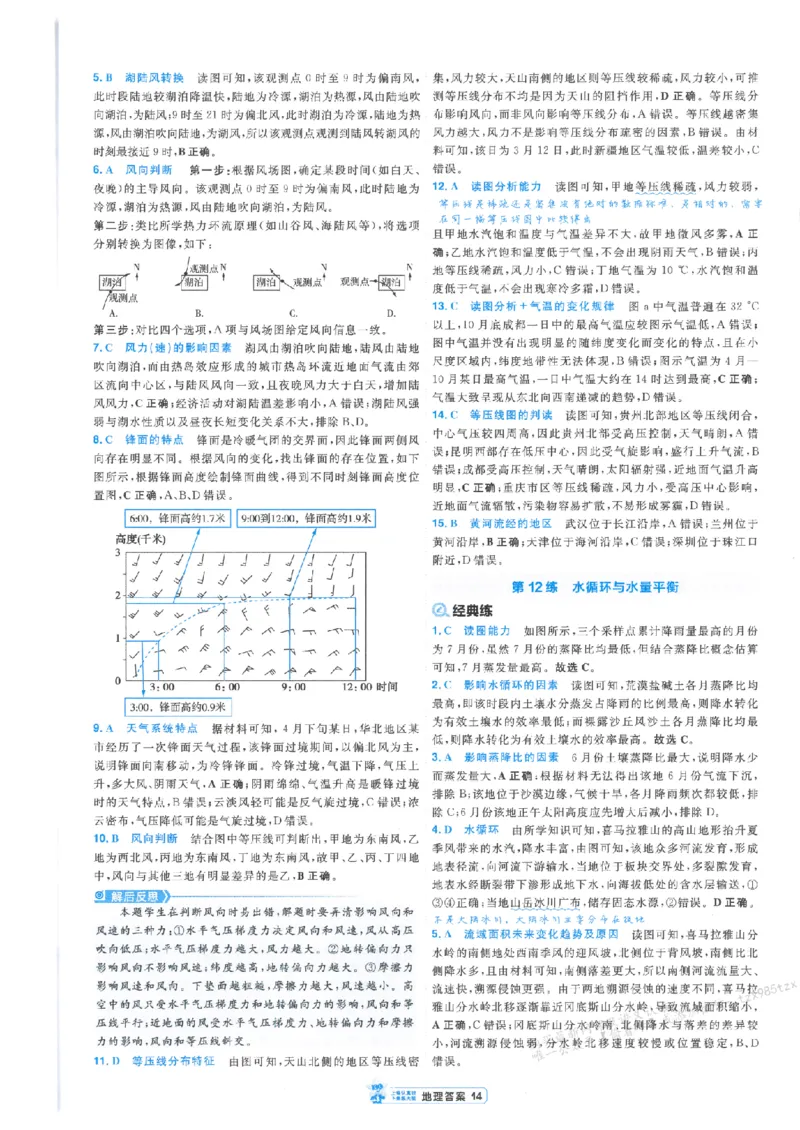 3答案解析册新高考&middot;地理_高中三年全科资料_高中_2026版天星教育金考卷《小题狂练》9科全套_2026版金考卷小题狂练地理（新高考）