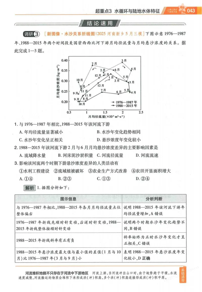 2026试题调研地理第一辑_高中三年全科资料_高中_高中1_2026版高考《试题调研》第1辑（高考超重点）9科全套