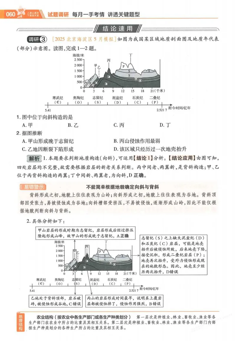2026试题调研地理第一辑_高中三年全科资料_高中_高中1_2026版高考《试题调研》第1辑（高考超重点）9科全套