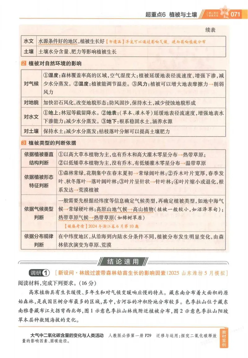 2026试题调研地理第一辑_高中三年全科资料_高中_高中1_2026版高考《试题调研》第1辑（高考超重点）9科全套