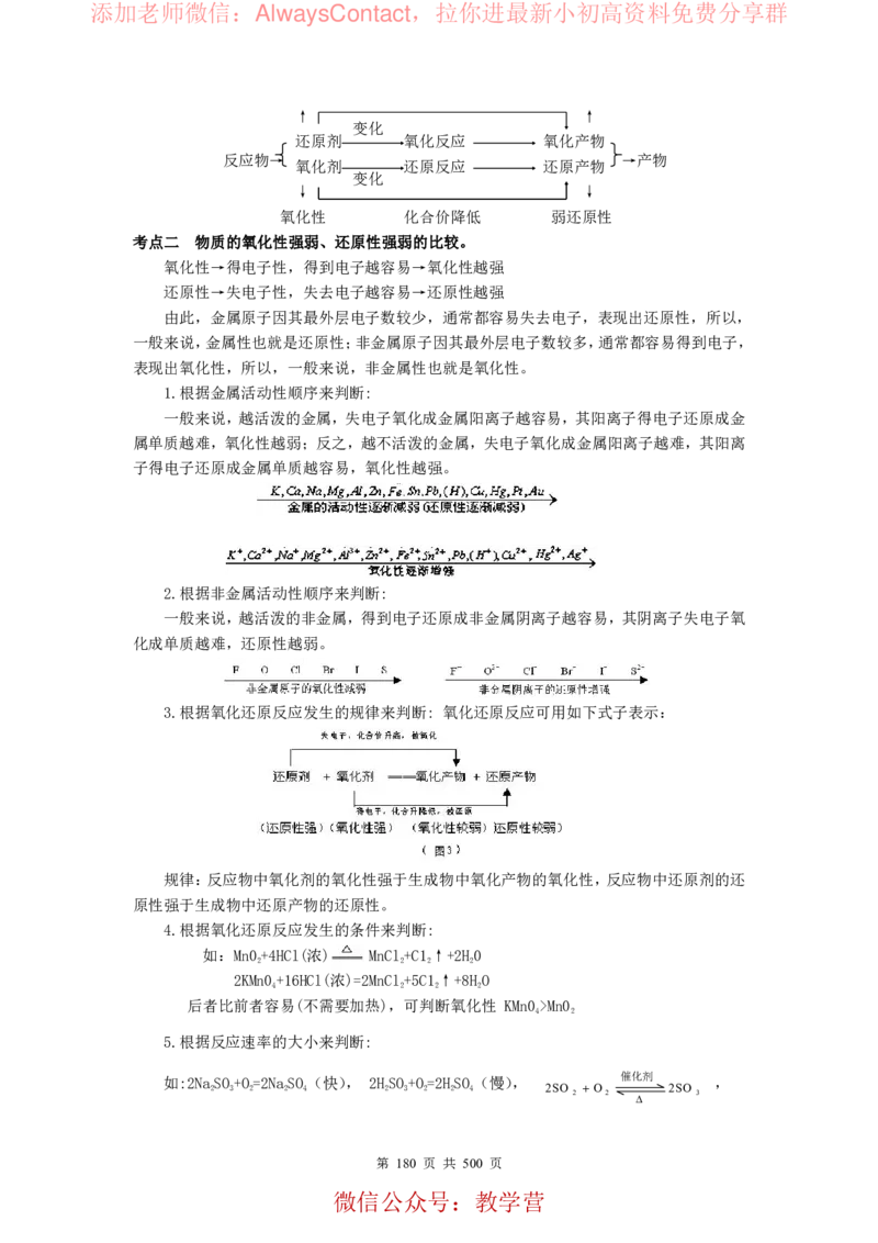 2026高考化学复习知识点考点归纳总专题暨知识点总结大全_高中三年全科资料_高中_2026版高考《化学复习知识点考点归纳》总专题(500页完整版)