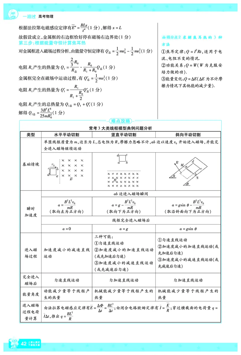 2026《高考物理&bull;一遍过合订本》拆解重难题_高中三年全科资料_高中_高中1_2026版高考《一遍过》高考合订版（理科全套）_2026版高考《一遍过》高考合订版（物理）