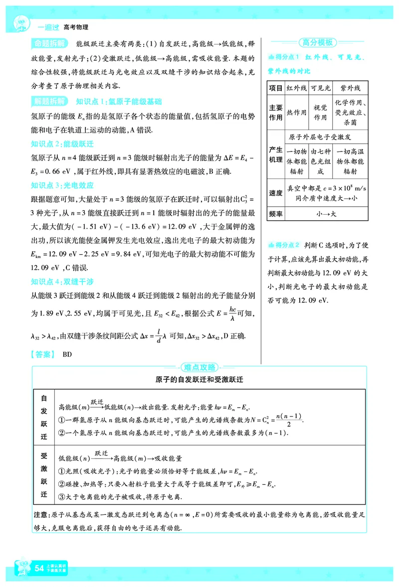 2026《高考物理&bull;一遍过合订本》拆解重难题_高中三年全科资料_高中_高中1_2026版高考《一遍过》高考合订版（理科全套）_2026版高考《一遍过》高考合订版（物理）