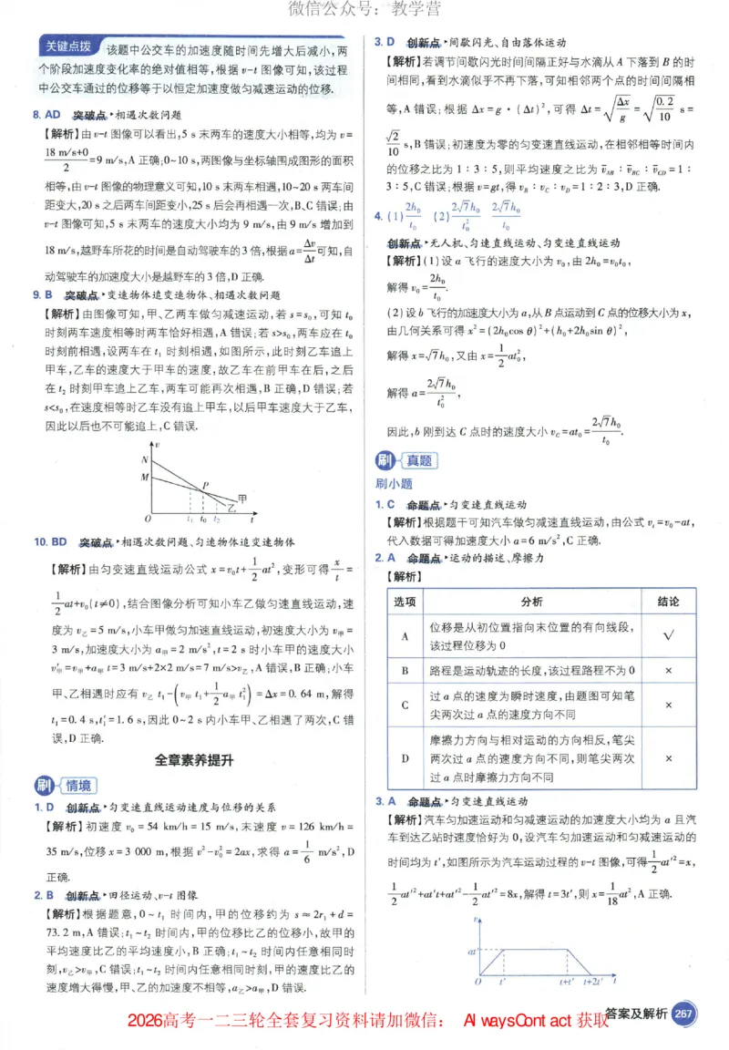 2026《高考必刷题&bull;物理合订本》深度解析_高中三年全科资料_高中_2026版高考《必刷题》合订本（数学、英语、物理、化学）（包含狂K+教学课件）