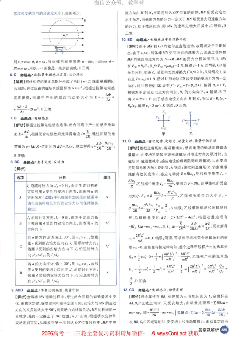 2026《高考必刷题&bull;物理合订本》深度解析_高中三年全科资料_高中_2026版高考《必刷题》合订本（数学、英语、物理、化学）（包含狂K+教学课件）