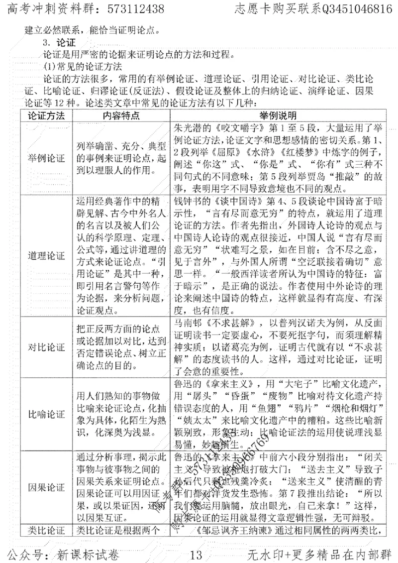 22语文考前指导-志愿卡_高中三年全科资料_高中_高中知识点整理_语文