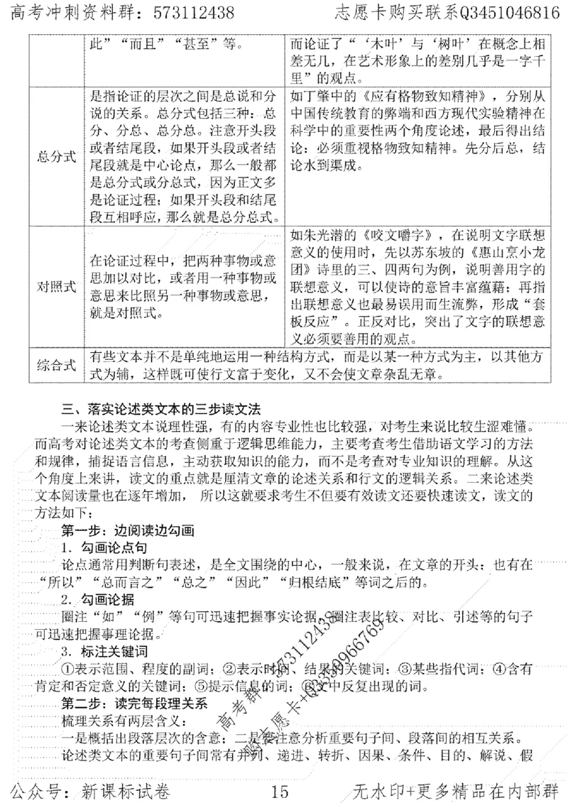 22语文考前指导-志愿卡_高中三年全科资料_高中_高中知识点整理_语文
