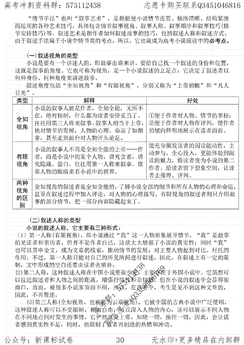 22语文考前指导-志愿卡_高中三年全科资料_高中_高中知识点整理_语文