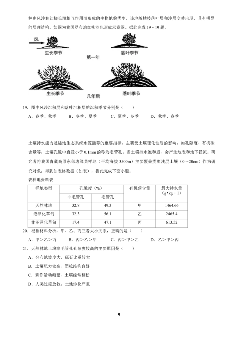 2025年菁优高考地理解密之土壤_中考押题2026《中考押题》系列（9科全套实时更新中）_2026版中考《菁优系列》趋势分析+押题密卷+抢分秘籍+模拟考试_0082025菁优高考解密汇编-地理